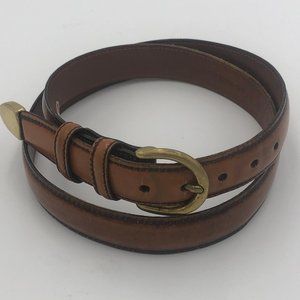 Vintage Crookhorn Davis Men's Leather Belt, Size 34